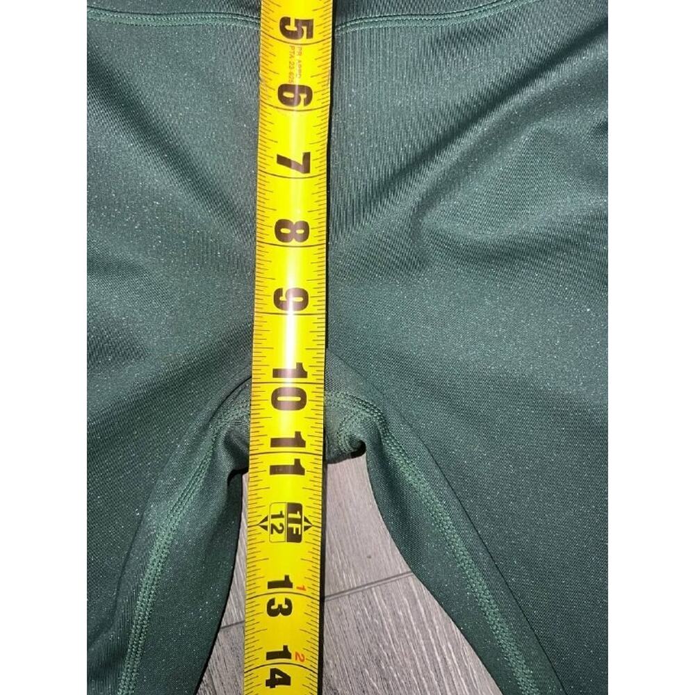 Carbon 38 Shine Powder 7/8 Leggings Y2K SHINE POWDER EVERGREEN Small A004719 - Picture 11 of 11